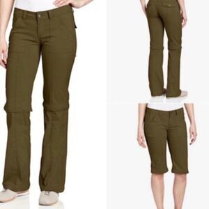 Prana Monarch Convertible Hiking Pant Green 14